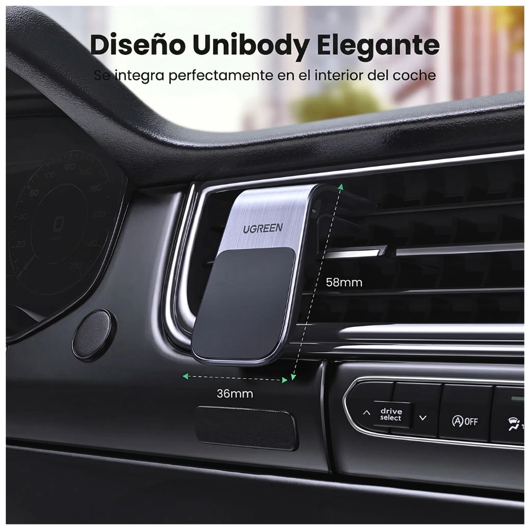 Soporte Magnético para Celular Auto UGREEN LP290 Rejilla de Ventilación