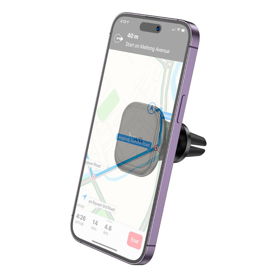 Soporte Magnético para Celular Hoco H29 Brilliant para Salida de Aire de Auto con Fijación Segura