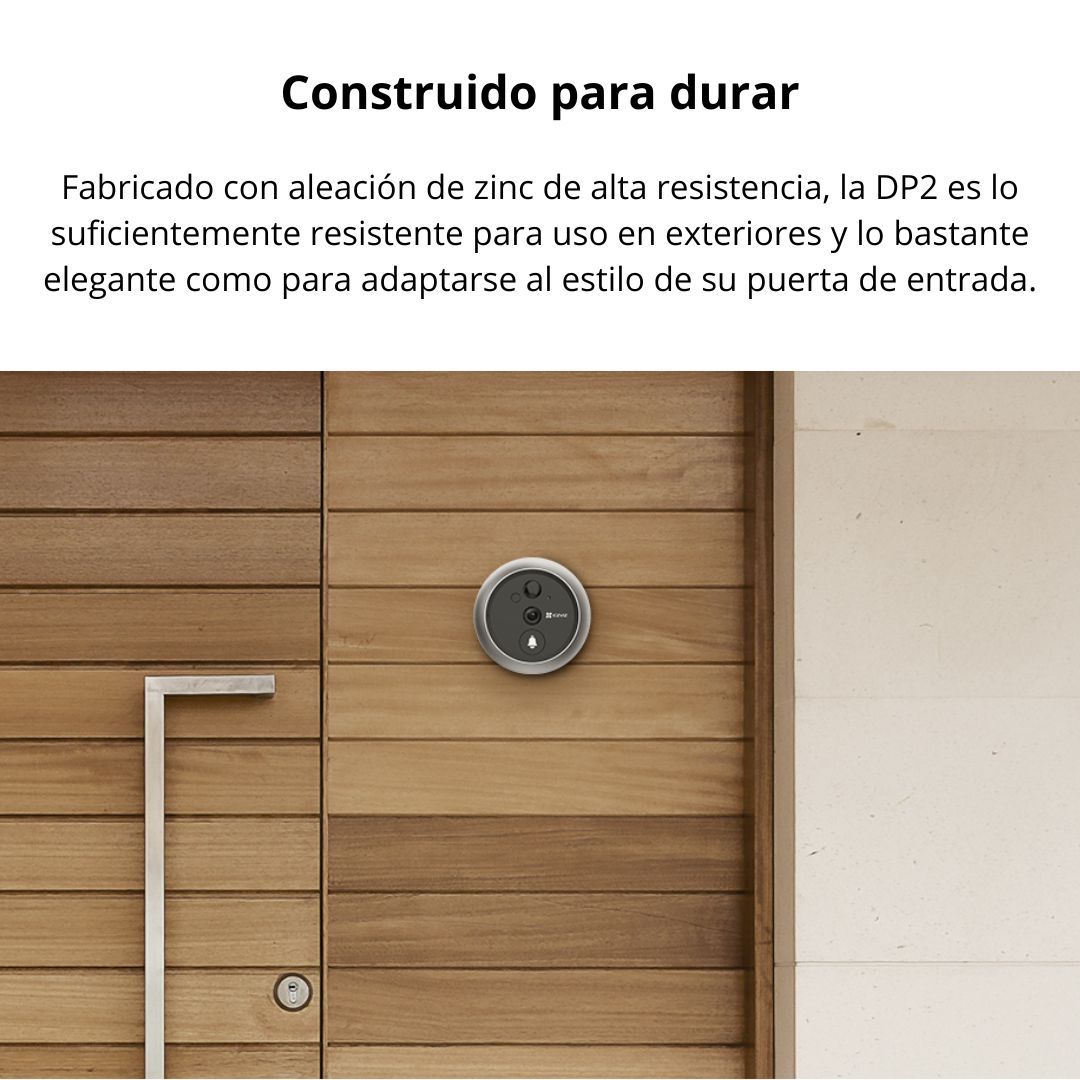 Videoportero Inteligente WiFi EZVIZ DP2 con Pantalla 4.3" y Cámara 1080P