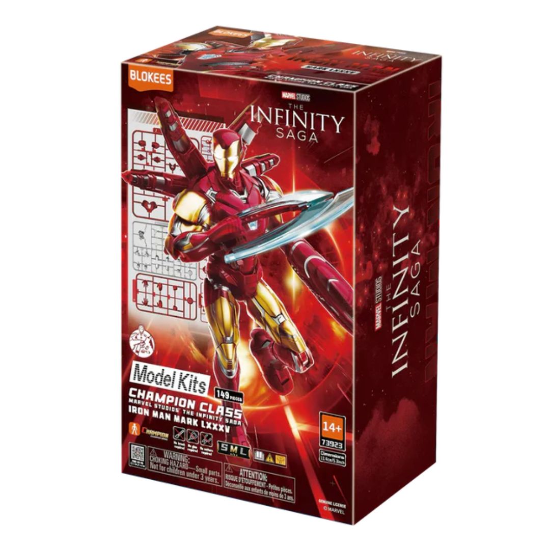 Figura Blokees Iron Man MK85 Marvel Champion Class