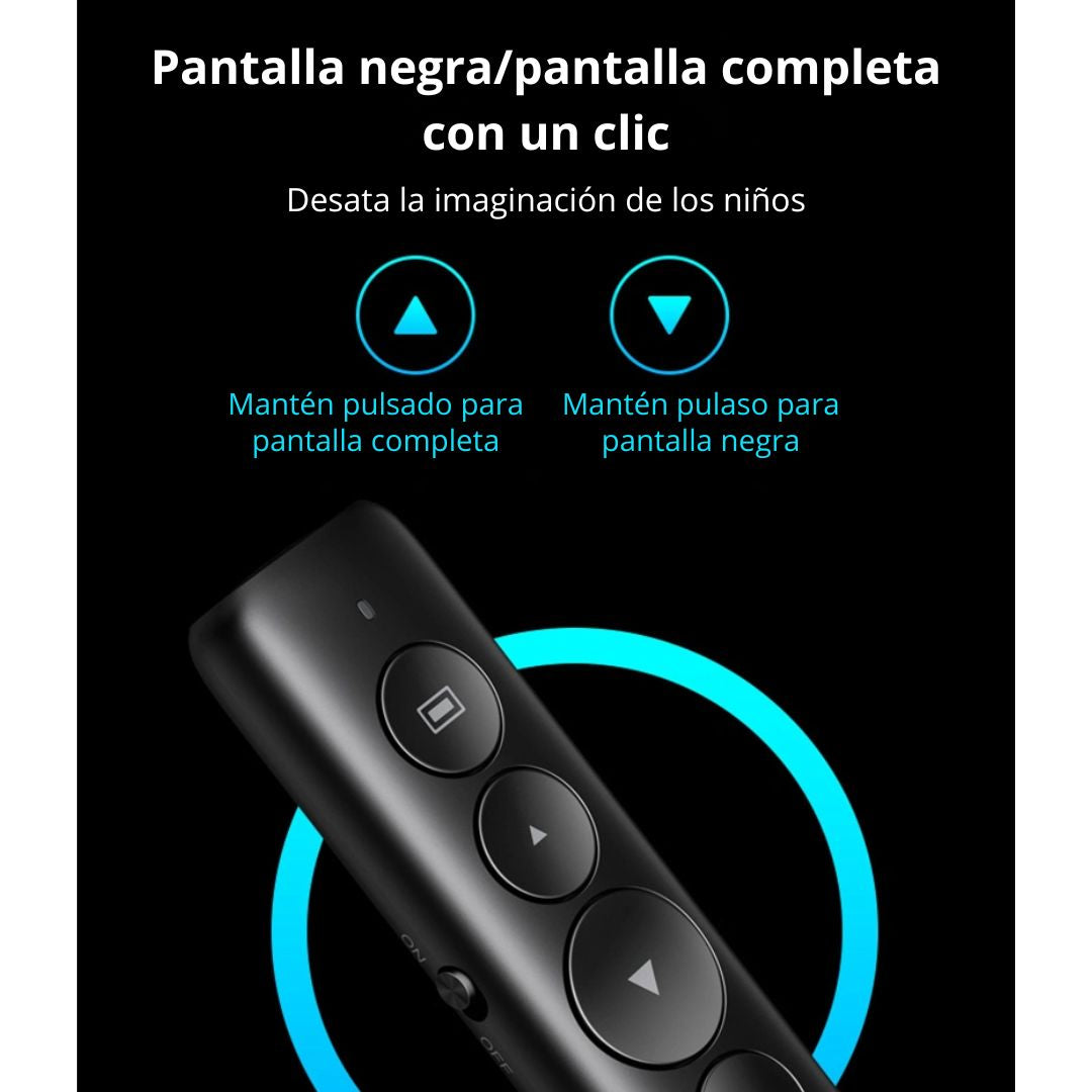 Presentador Láser Inalámbrico UGREEN LP479 USB-A 100m para Diapositivas PowerPoint