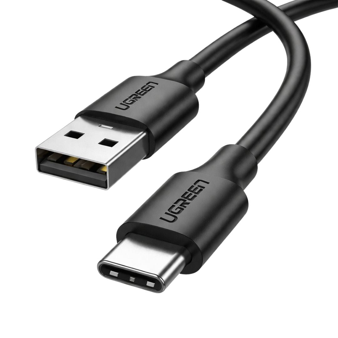 Cable USB-A a USB-C UGREEN 1 Metro 3A Carga Rápida QC 3.0 Nylon Reforzado 480Mbps US287