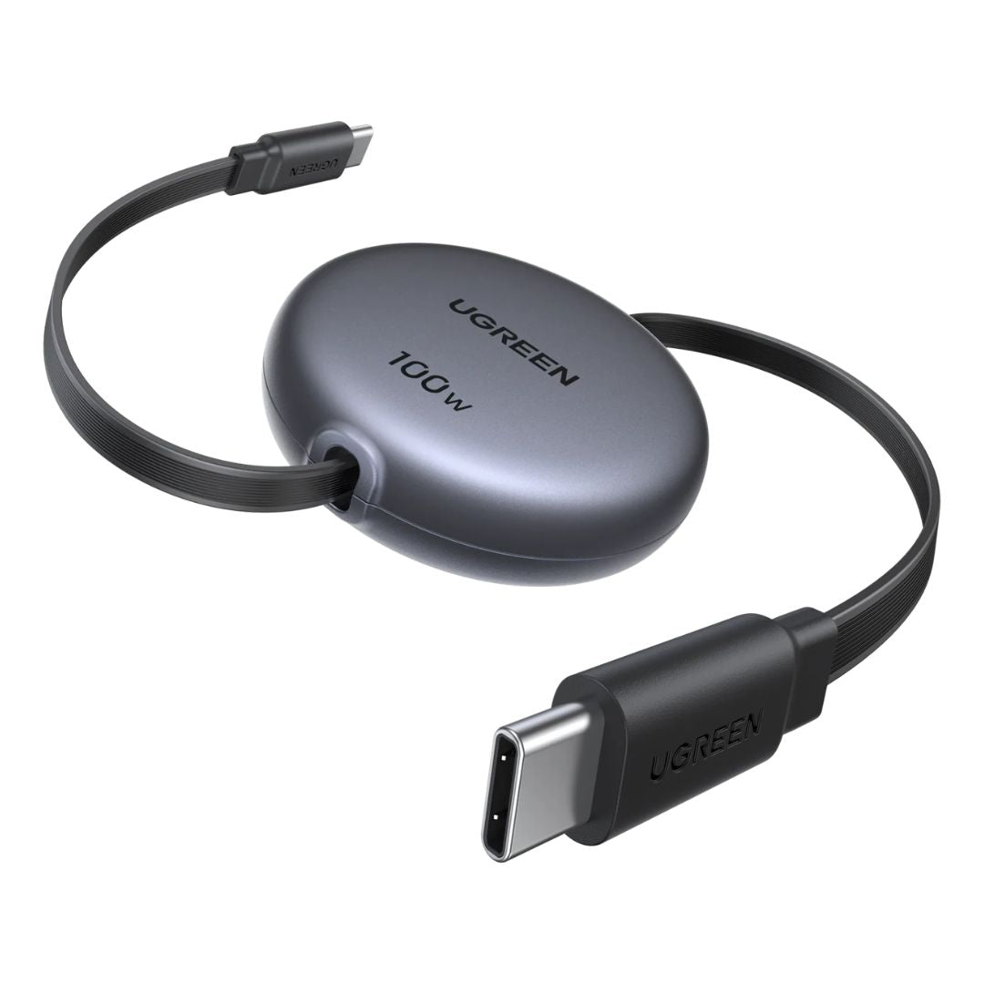 Cable USB-C a USB-C Retráctil UGREEN Nexode L531 100W 1m con Carga Rápida PD