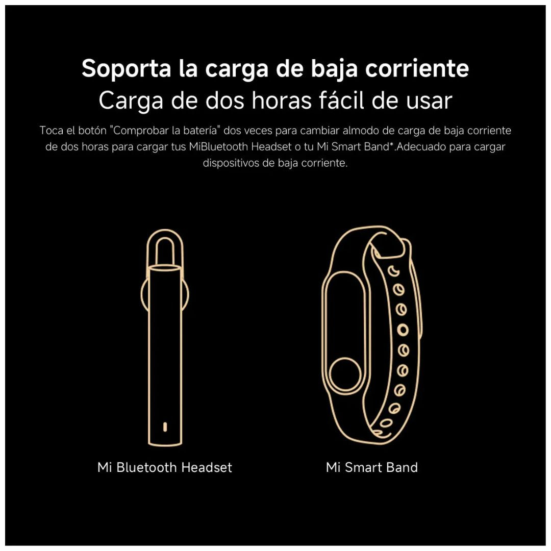 Power Bank Xiaomi Redmi 20000mAh 18W Carga Rápida 2 USB-A