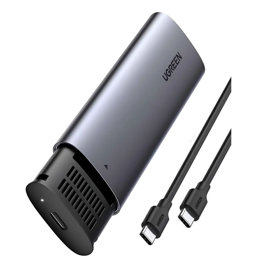 Carcasa UGREEN CM400 para SSD NVMe M.2 USB-C 10Gbps Aluminio