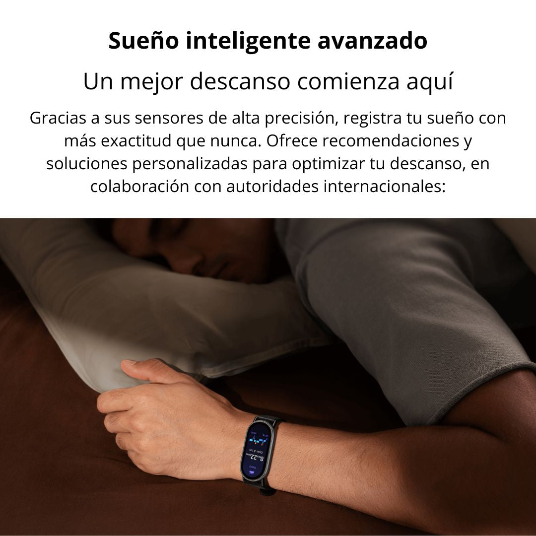 Smart Band Xiaomi 10 AMOLED 1.72 150 Modos 5ATM y Batería 21 Días