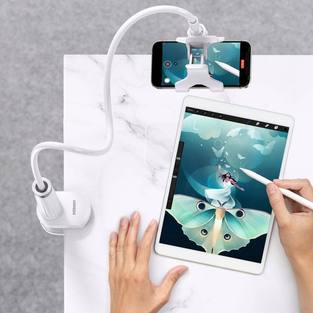 Soporte Flexible UGREEN LP113 para Celular y Tablet con Brazo Largo Ajustable