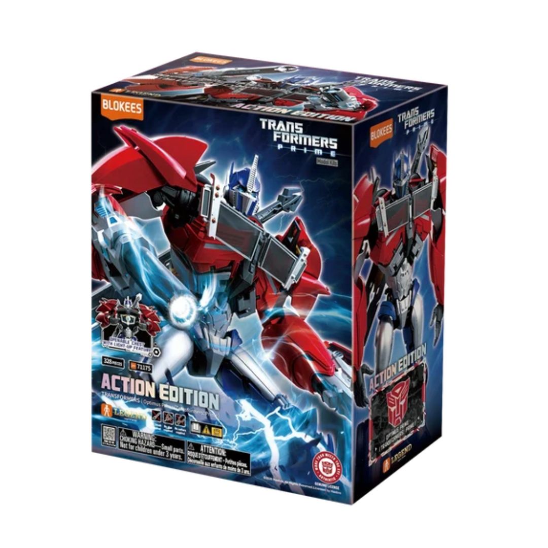 Figura Blokees Optimus Prime Transformers Prime Action Edition 06
