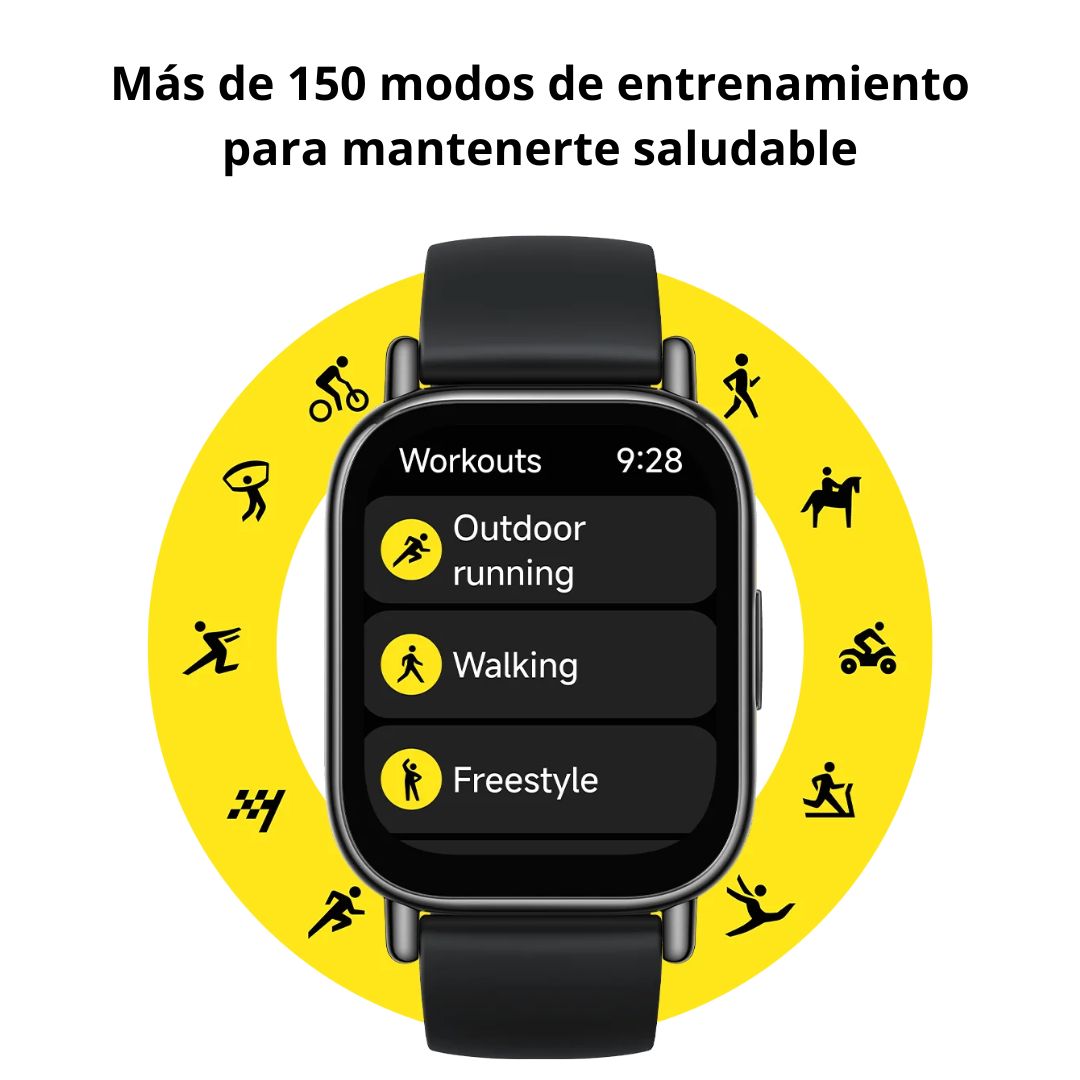 Smartwatch Redmi Watch 5 Lite AMOLED 1.96 GPS Llamadas Bluetooth y Batería 18 Días