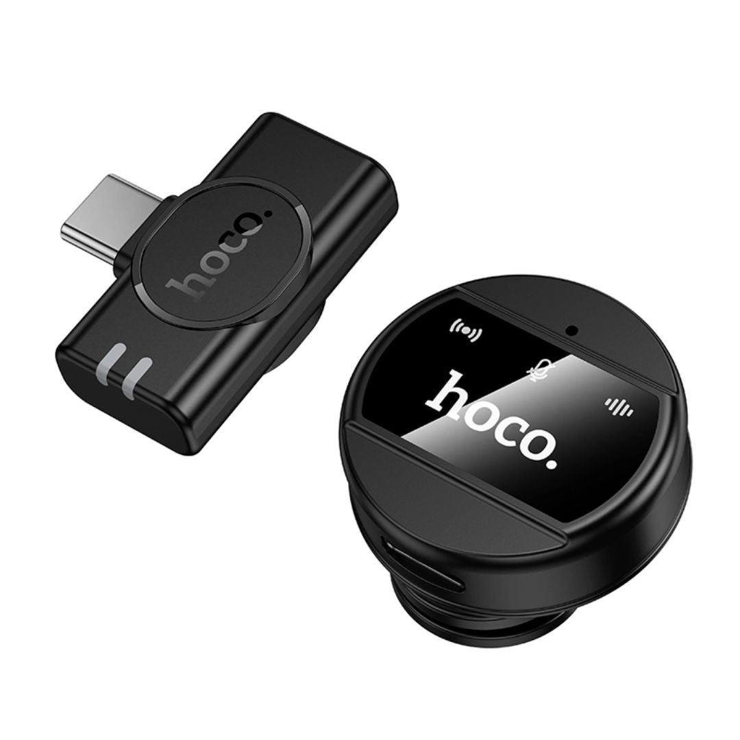 Micrófono Solapero Inalámbrico Hoco L21 Charm USB-C para Celular con Reducción de Ruido ENC