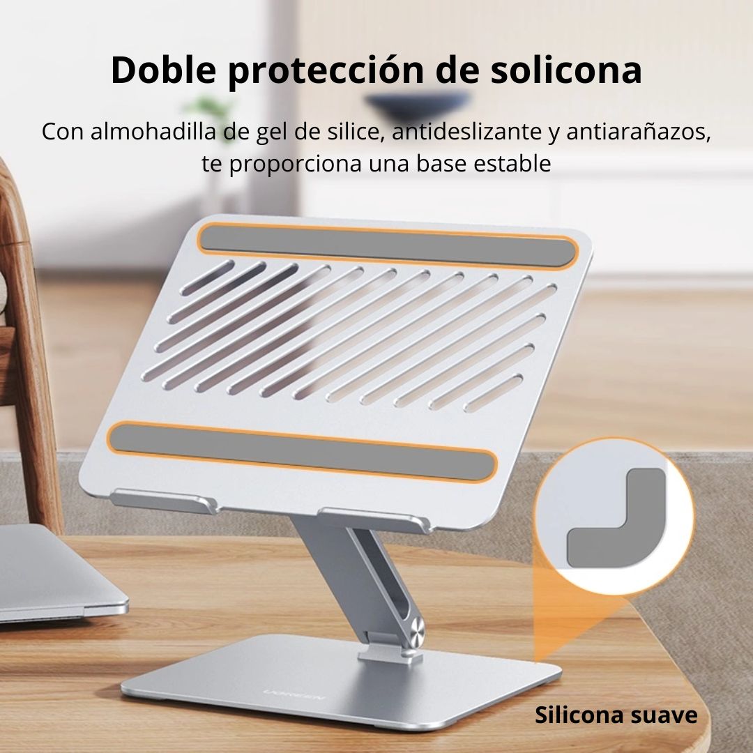Soporte para Laptop UGREEN LP339 Ajustable y Plegable de Aluminio para 17.3 Pulgadas
