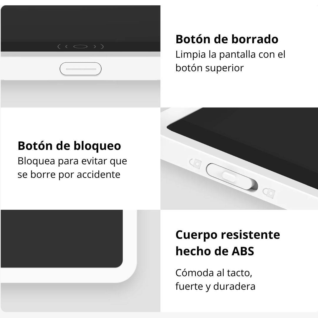 Tablet de Escritura Xiaomi LCD 13.5 Pulgadas Color con Lápiz Magnético