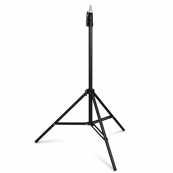 Trípode para Cámara y Celular 2.1 Metros de Aluminio Ajustable con Tornillo 1/4 para Iluminación, Fotografía y Video