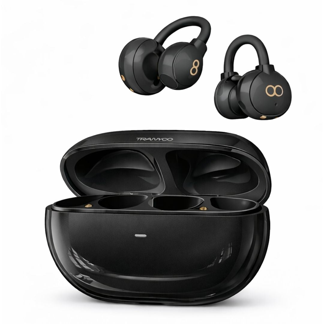 Audífonos Bluetooth Tipo Clip para Oreja Manos Libres con ENC, Sonido Espacial y Bluetooth 5.3