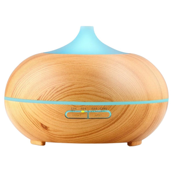 Humidificador Difusor de Aromas 400ml – Luz LED 7 Colores y Control Remoto